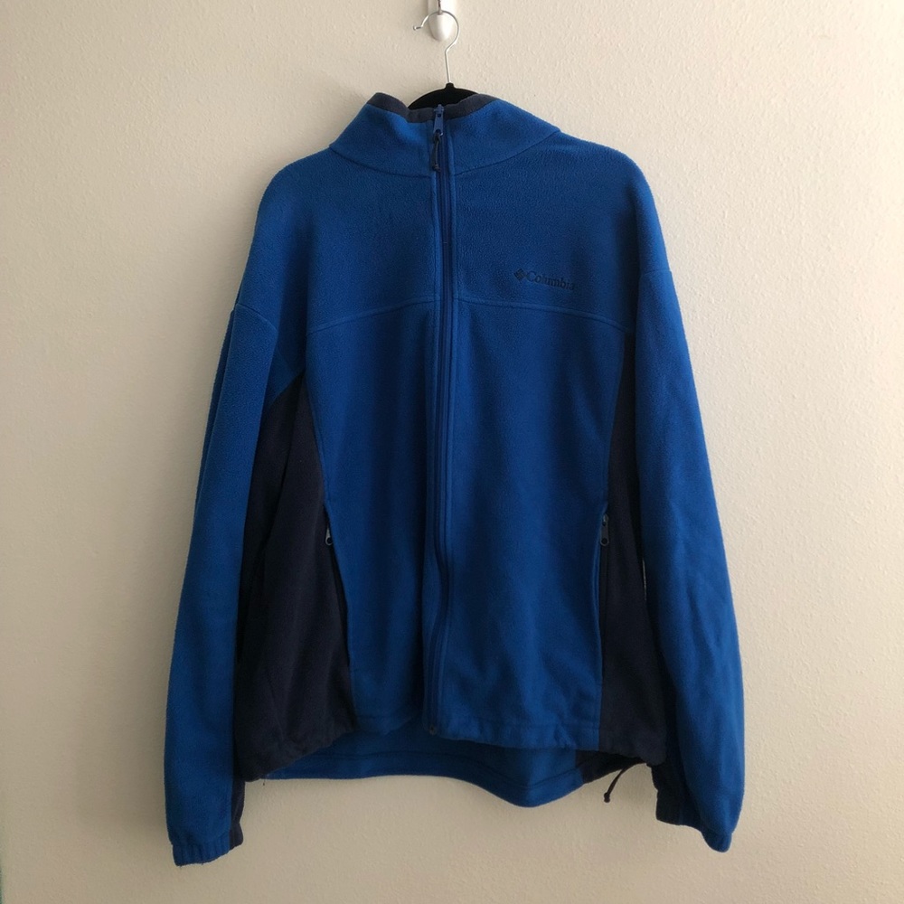 Columbia Blue Fleece Jacket